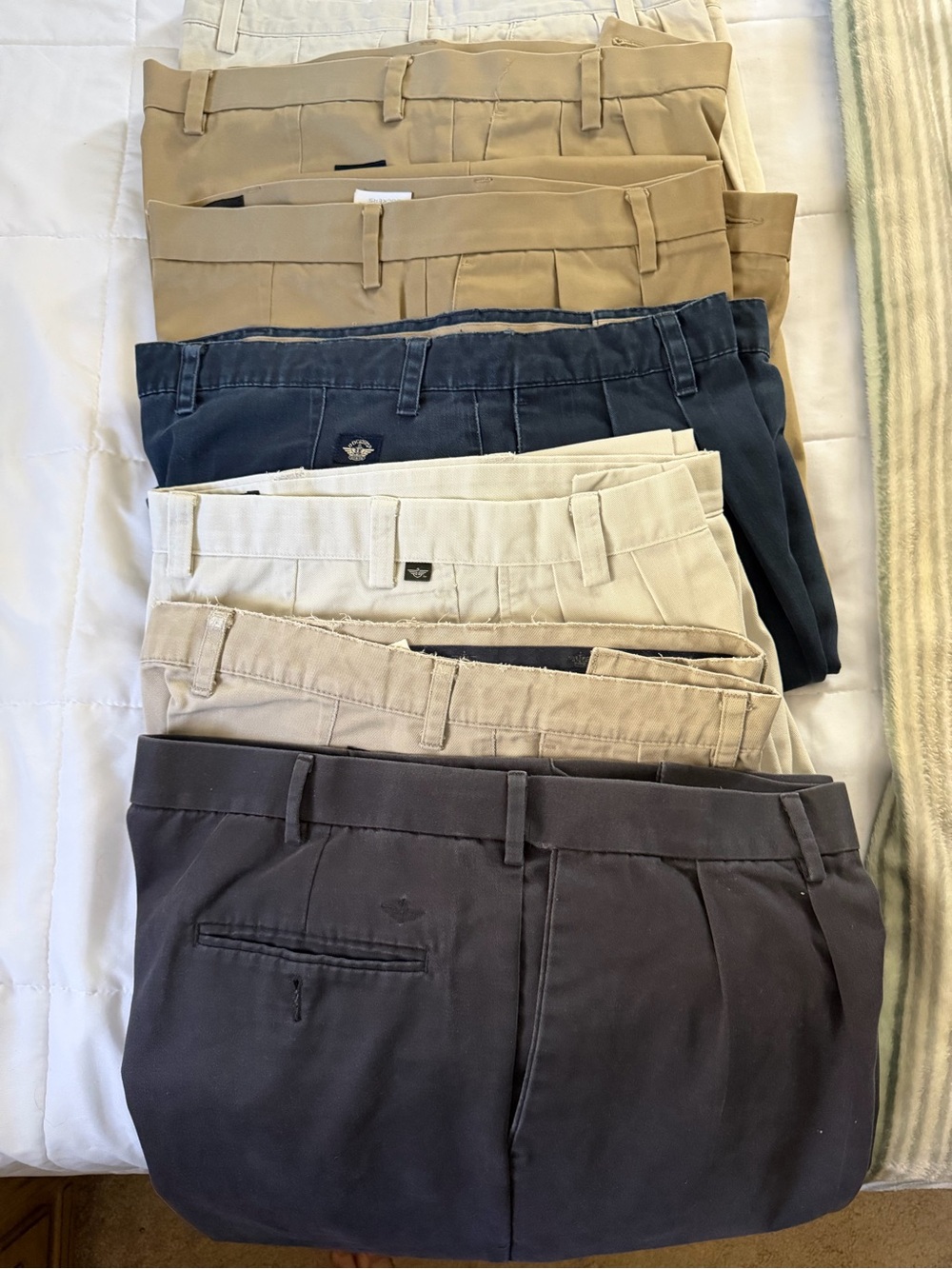 Men's Pleated Dockers 36x34 Assorted Colors